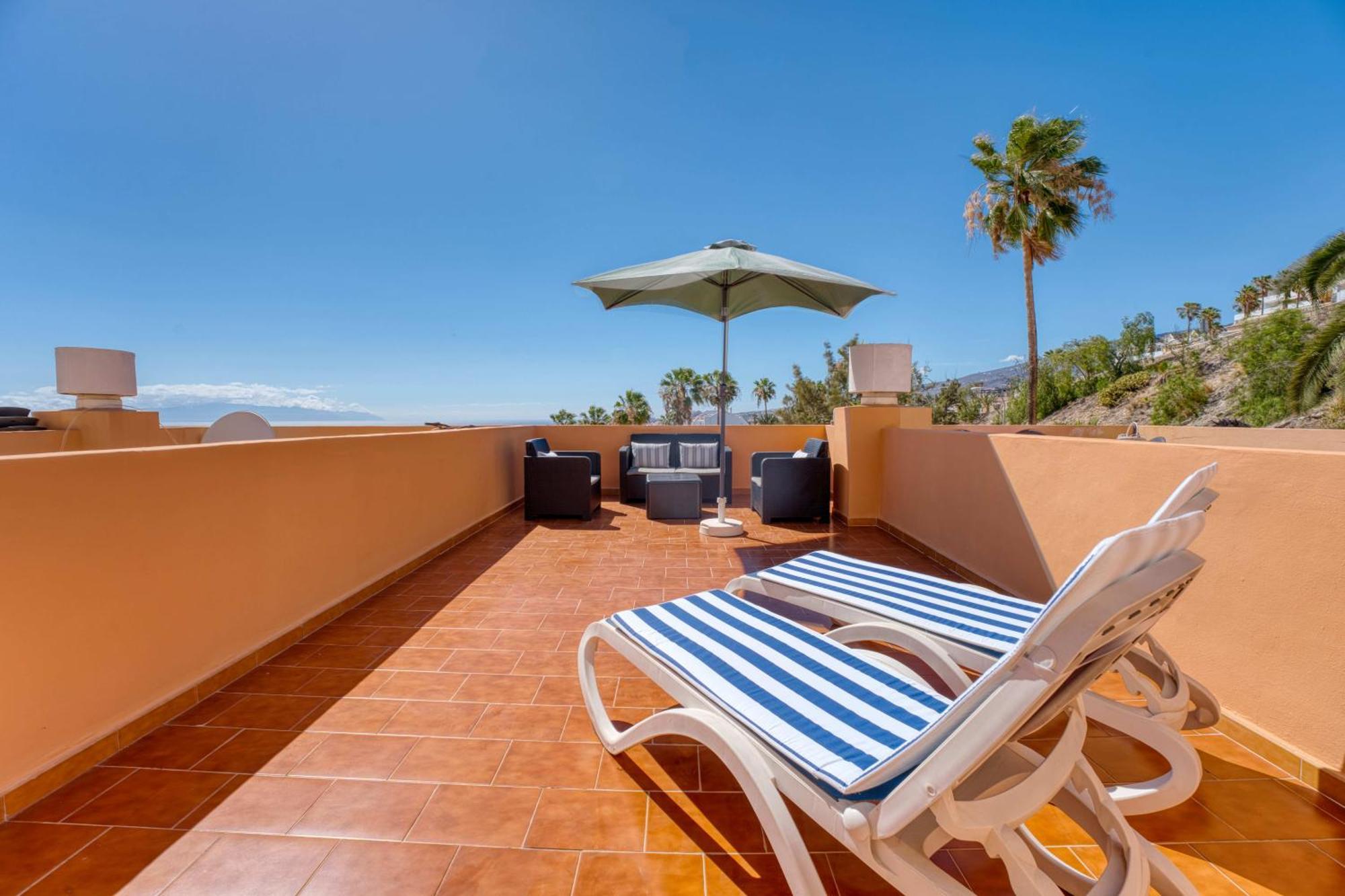 Estudio Con Terraza Y Vistas Espectaculares Ov302 Costa Adeje  Exterior foto